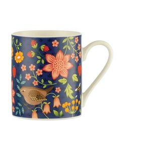 Price & Kensington Porcelánový hrnek Wild Flower 0, 4 l, modrá 0059.148M obraz