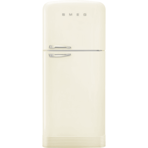 Smeg 50's RS kombinovaná lednice s mrazákem nahoře 400/124l otv.pravé 187x80 cm krémová FAB50RCR5 obraz