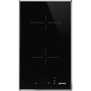 Smeg Sklokeramická varná deska se 2 varnými zónami a dotykovým ovládáním, 30 cm, SE232TX1, nerezová SE232TX1 obraz