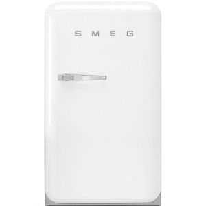 Smeg Chladnička s mrazícím boxem FAB10RWH6, 105l/17l otv.pravé 96x54, 3 cm, bílá FAB10RWH6 obraz