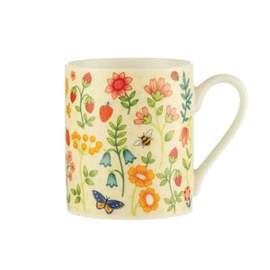 Price & Kensington Porcelánový hrnek Wild Flower 0, 4 l, krémová 0059.148K obraz