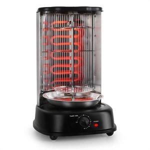 OneConcept Kebap Master, vertikální gril, 1800 W, černý obraz