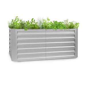 Blumfeldt Blum High Grow Straight, vyvýšený záhon, 120 x 60 x 60 cm, 432 l, ocel obraz