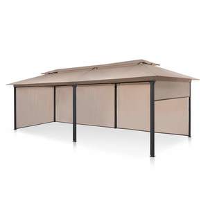 Blumfeldt Grandezza Cortina, zahradní pavilon, 3 × 6 m, 4 boční díly obraz