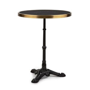 Blumfeldt Patras Lux, bistro stolek, trojnožka, mramor, v: 72cm, Ø 57, 5cm obraz