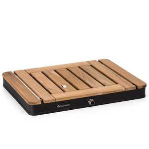 Blumfeldt Sumatra Teak Square, zahradní sprcha, hliník, týkové dřevo, rukojeť obraz