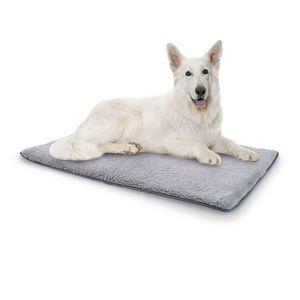 Brunolie Finn, pelíšek pro psa, podložka pro psa, možnost praní, protiskluzový, prodyšný, polyester/plsť, velikost L (120 × 5 × 80 cm) obraz