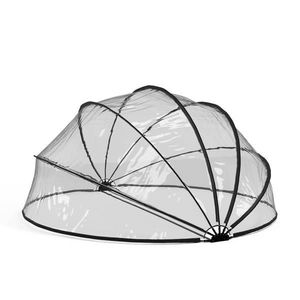 Blumfeldt ArmadilloShade bazénový altán, Kulatý, Sklolaminát, UV ochrana, Transparentní obraz