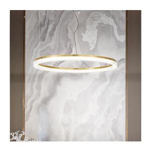 Ideal Lux Ideal Lux - LED Lustr na lanku CROWN LED/30W/230V 3000K pr. 60 cm CRI 90 mosaz obraz