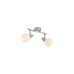 LED Bodové svítidlo DOXY 2xE14/4W/230V lesklý chrom obraz
