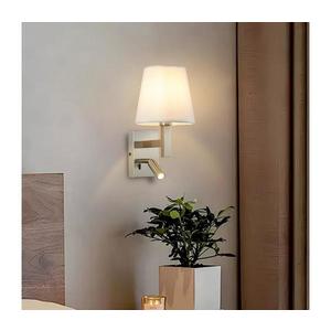 Brilagi Brilagi - LED Nástěnná lampa DEYA 1xE14/40W/230V + LED/3W bílá/matný chrom obraz
