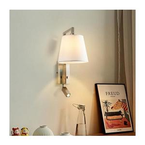 Brilagi Brilagi - LED Nástěnná lampa RAYA 1xE14/40W/230V + LED/3W bílá/matný chrom obraz