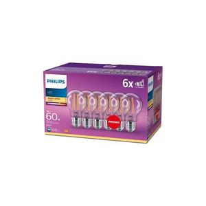 Philips SADA 6x LED Žárovka VINTAGE Philips E27/7W/230V 2700K obraz