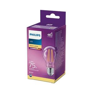 Philips LED Žárovka Philips A60 E27/8, 5W/230V 2700K obraz