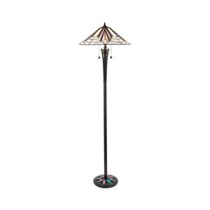 Endon Endon 63934 - Stojací lampa ASTORIA 2xE27/60W/230V pr. 48 cm obraz