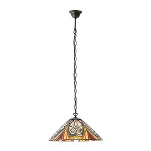 Endon Endon 64162 - Lustr na řetězu HECTOR 1xE27/60W/230V pr. 40 cm obraz