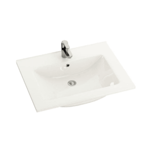 BATH DELUXE BATH DELUXE 06-060-60-11-01 - Zápustné umyvadlo CHICAGO 61x46, 5 cm lesklá bílá obraz