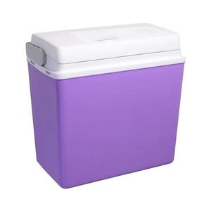 Přenosná autochladnička 23 l 55W/12V/230V fialová/bílá obraz
