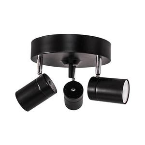 ByRydens ByRydens 4200710-4002 - Bodové svítidlo CORRECT 3xGU10/7W/230V černá obraz