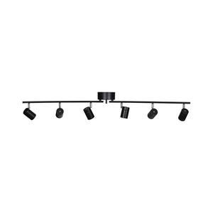 ByRydens ByRydens 4202100-4002 - Bodové svítidlo CORRECT 6xGU10/7W/230V černá obraz