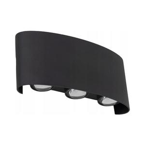 LED Venkovní nástěnné svítidlo ARROW 6xLED/1W/230V IP54 černá obraz