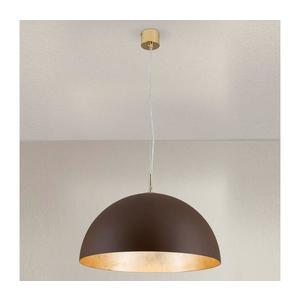 Orion Orion HL 6-1623/1 - Lustr na lanku ELIANO 1xE27/60W/230V pr. 50 cm hnědá/zlatá obraz