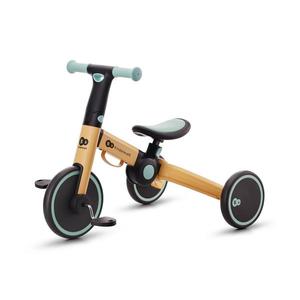 Kinderkraft KINDERKRAFT - Dětské odrážedlo 3v1 4TRIKE žlutá/mintová obraz