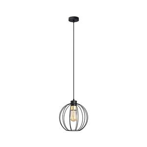Lustr na lanku STARLIGHT 1xE27/15W/230V černá/zlatá obraz