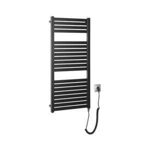 Aqualine Aqualine - Koupelnový elektrický radiátor TONDI-E 300W/230V 97 cm matná černá obraz