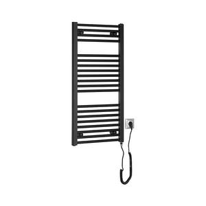 Aqualine Aqualine - Koupelnový elektrický radiátor DIRECT-E 300W/230V 96 cm matná černá obraz
