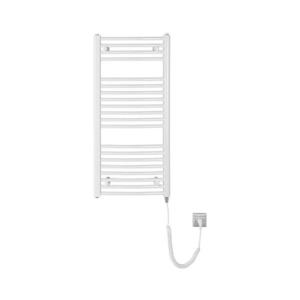 Aqualine Aqualine - Koupelnový elektrický radiátor ORBIT-E 300W/230V 96 cm bílá oblý obraz