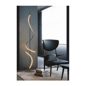 ONLI ONLI - LED Stojací lampa TWIST LED/24W/230V 4000K černá obraz