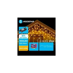 B.V. - LED Venkovní vánoční řetěz 100xLED/8 funkcí 8x0, 6m IP44 teplá bílá obraz