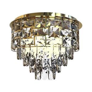 Stropní svítidlo LUXURIA 9xE14/40W/230V pr. 48 cm zlatá obraz