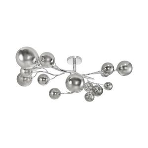 Brilagi Brilagi - LED Přisazený lustr MISTEL 15xG9/3W/230V lesklý chrom/kouřová obraz