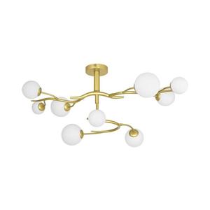 Brilagi Brilagi - LED Přisazený lustr MISTEL 9xG9/3W/230V zlatá/bílá obraz