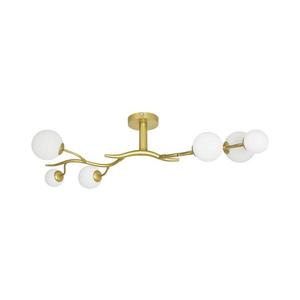 Brilagi Brilagi - LED Přisazený lustr MISTEL 6xG9/3W/230V zlatá/bílá obraz
