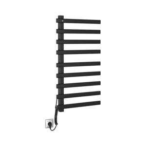 Sapho Sapho - Elektrický sušák na ručníky ELCOR 128W/230V 92 cm matná černá levá obraz