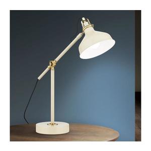 Orion Orion LA 4-1222/1 - Stolní lampa SCHILLER 1xE27/40W/230V krémová/bronz obraz
