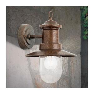 Orion Orion AL 11-1205 - Venkovní nástěnná lampa LEONIE 1xE27/60W/230V IP44 bronz obraz