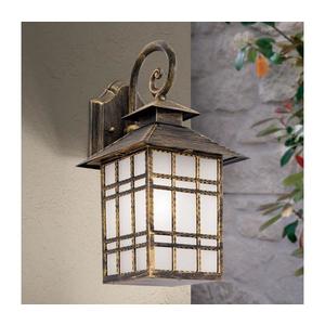 Orion Orion AL 11-1115/1 - Venkovní nást. lampa KIKO 1xE27/11W/230V IP44 bronz/patina obraz