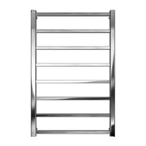 Mario-Radiators Koupelnový žebříkový radiátor TOKIO 174W/230V 80x53 cm nerez/lesklý chrom obraz