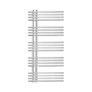 Mario-Radiators Koupelnový žebříkový radiátor INOX 368W/230V 109x53 cm nerez/lesklý chrom obraz