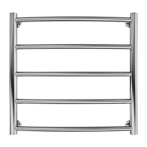 Mario-Radiators Koupelnový žebříkový radiátor CLASSIC 102W/230V 50x53 cm nerez/lesklý chrom obraz