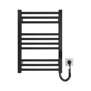 Mario-Radiators Koupelnový žebříkový radiátor HF DERBY 100W/230V 57x43 cm černá obraz