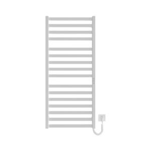 Mario-Radiators Koupelnový žebříkový radiátor HF OXFORD 255W/230V 117x53 cm bílá pravá obraz