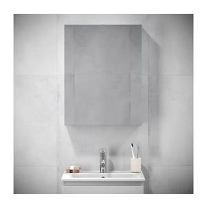 BATH DELUXE Zrcadlová koupelnová skříňka HENRY 65x50 cm bílá obraz