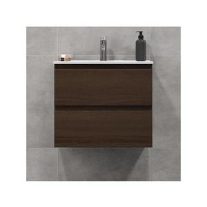 BATH DELUXE Koupelnová skříňka s umyvadlem CONOR 61 cm ořech obraz