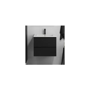 BATH DELUXE Koupelnová skříňka s umyvadlem CONOR 61 cm černá obraz