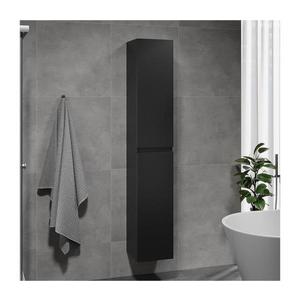 BATH DELUXE Koupelnová skříňka OLIVER 186 cm matná černá obraz